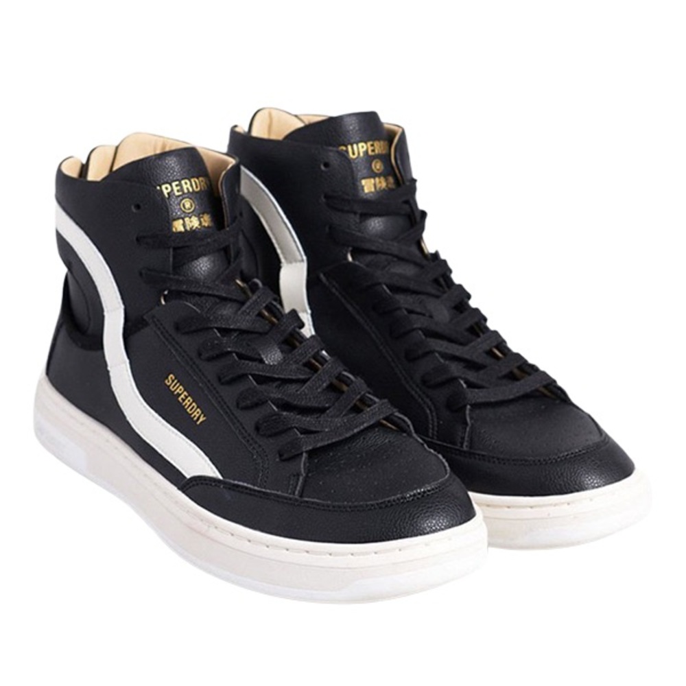 Superdry Men's Basket Lux Trainer Shoes NWT